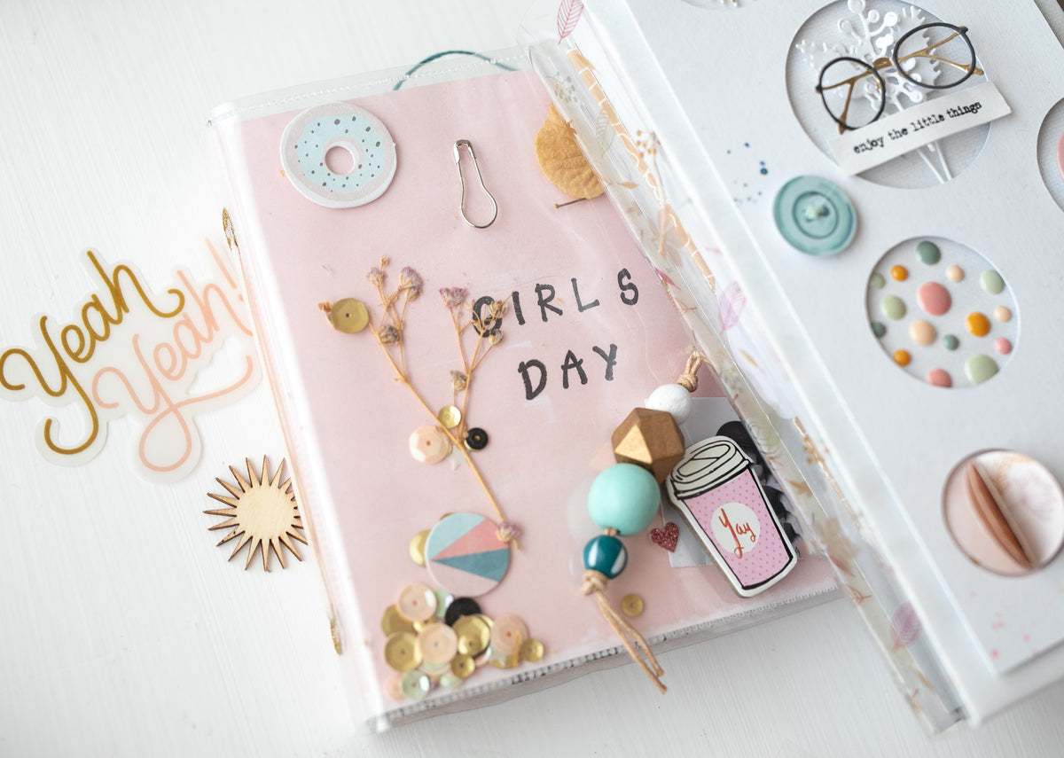 Workshop Scrapbooking Minialbum „Friends & Fun“ mit Steffi @steffiried 23.4.2027 14.30-17.30 Uhr