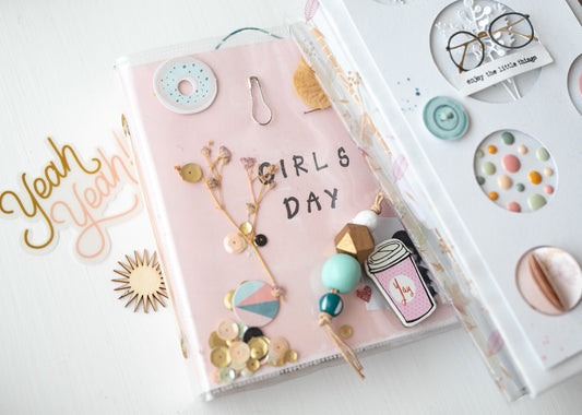 Workshop Scrapbooking Minialbum „Friends & Fun“ mit Steffi @steffiried 24.4.2027 14.30-17.30 Uhr