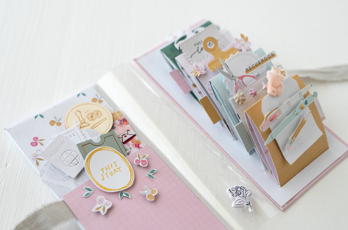 Workshop Scrapbooking „Album mit Tabs“ mit Steffi @steffiried 24.4.2027 10.30-13.30 Uhr