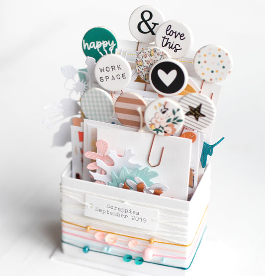 Workshop Scrapbooking „memories in a box“ mit Steffi @steffiried 25.4.2026 14.30-17.30 Uhr