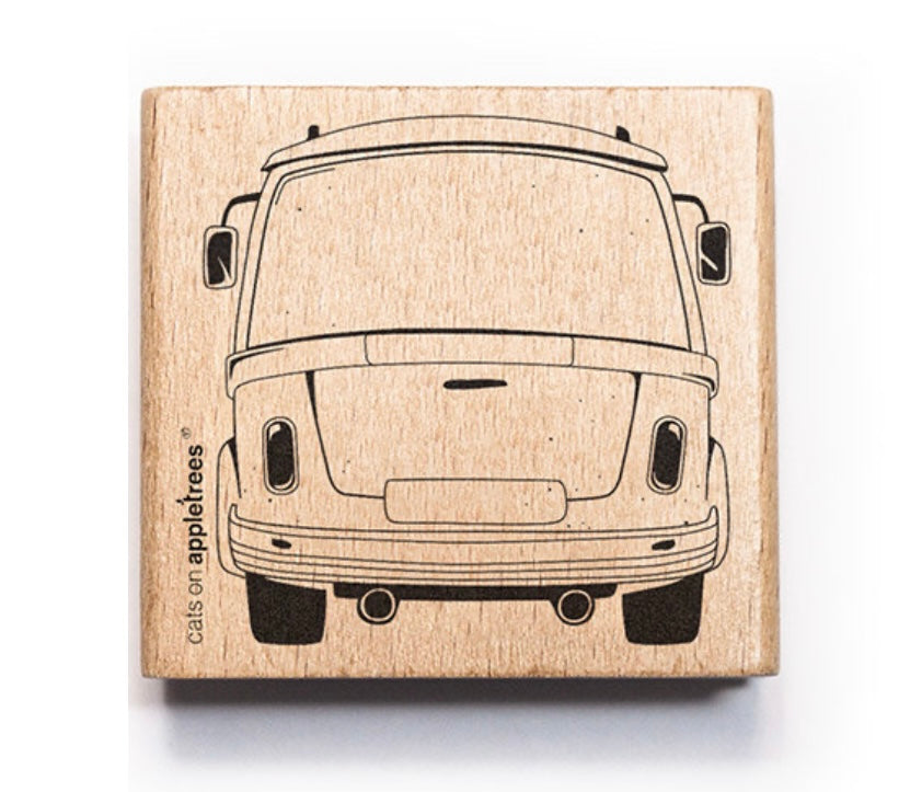 Stempel Bus - cats on appletrees