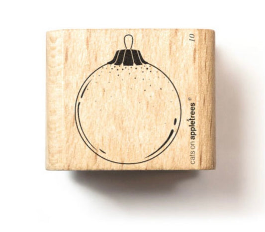 Stempel Weihnachtskugel 10 - cats on appletrees