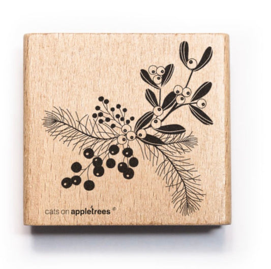 Stempel Weihnachtszeit - cats on appletrees