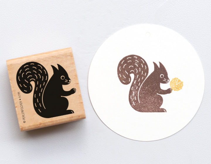 Stempel Eichhörnchen 3 von Perlenfischer