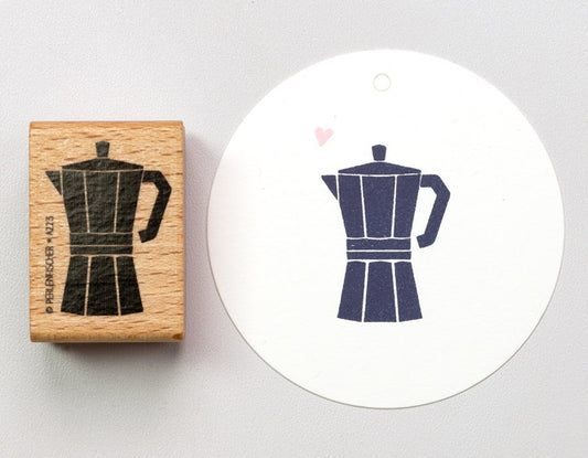 Stempel Espressokanne von Perlenfischer