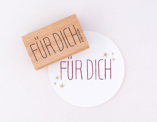 Stempel Für Dich XL von Perlenfischer