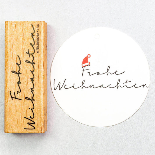 Stempel Frohe Weihnachten 3 Perlenfischer