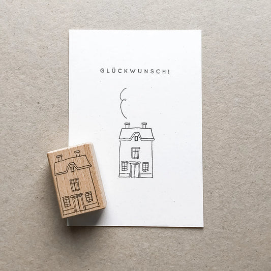 Stempel Haus groß von Sonst noch was