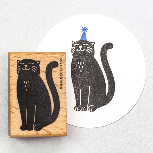 Stempel Katze von Perlenfischer