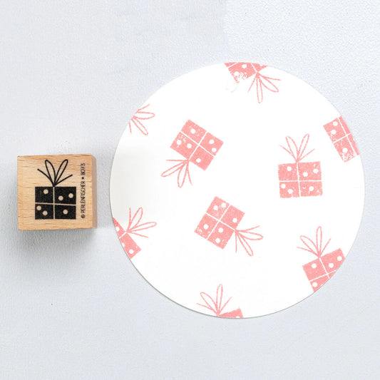 Stempel Kleines Geschenk mit Schleife von Perlenfischer