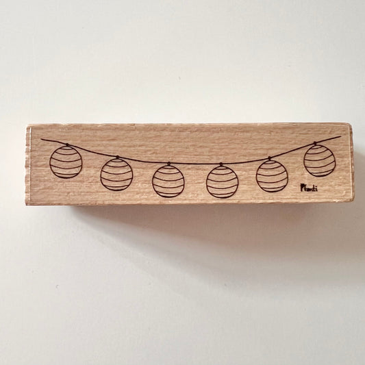 Stempel Lampionkette Pfanti