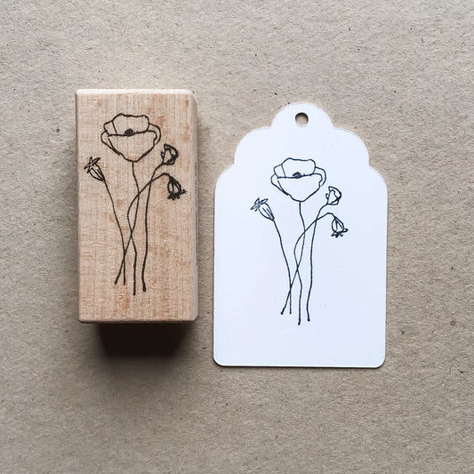 Stempel Mohn von Sonst noch was