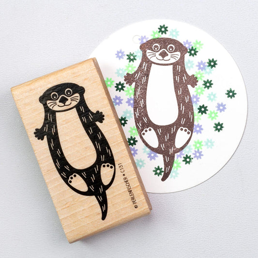 Stempel Otter von Perlenfischer