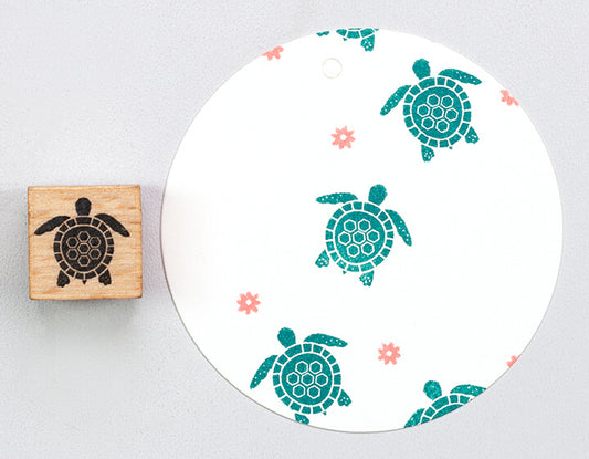 Stempel Schildkröte klein von Perlenfischer