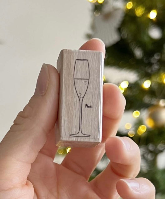 Stempel Sektglas Pfanti