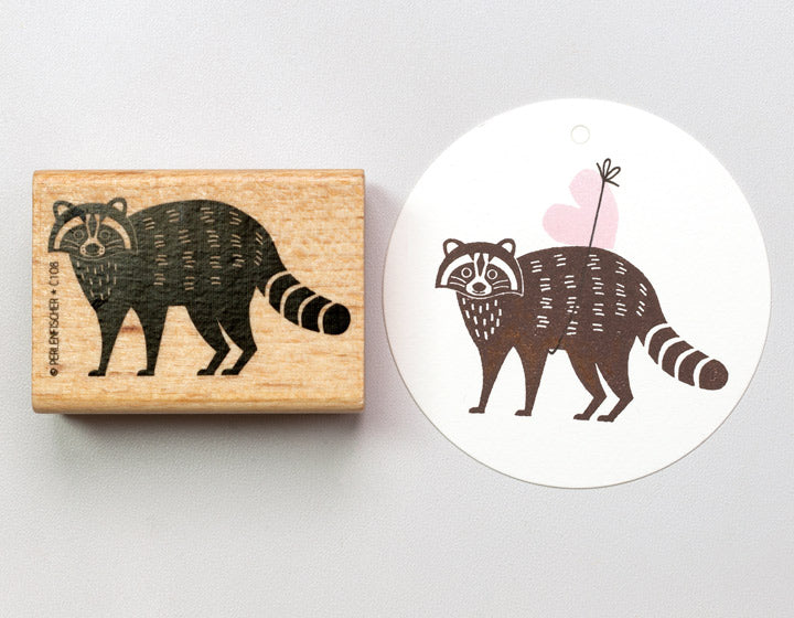 Stempel Waschbär von Perlenfischer