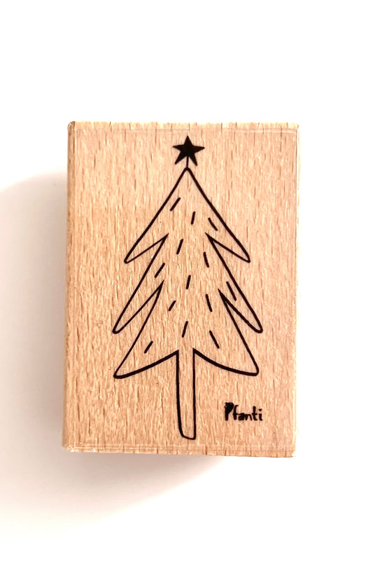 Stempel Weihnachtsbaum Pfanti