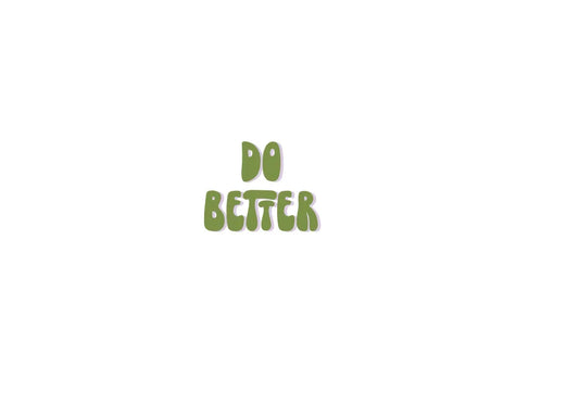 Sticker do better