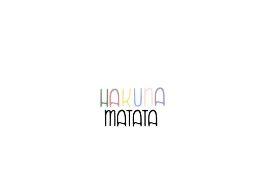 Sticker Hakuna Matata