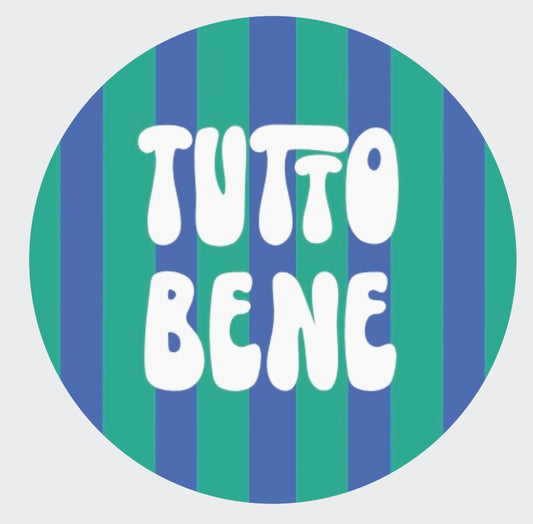 Sticker tutto bene stripes
