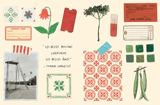 Stickerbuch Le Bazar von Zoé de Las Cases - Hachette