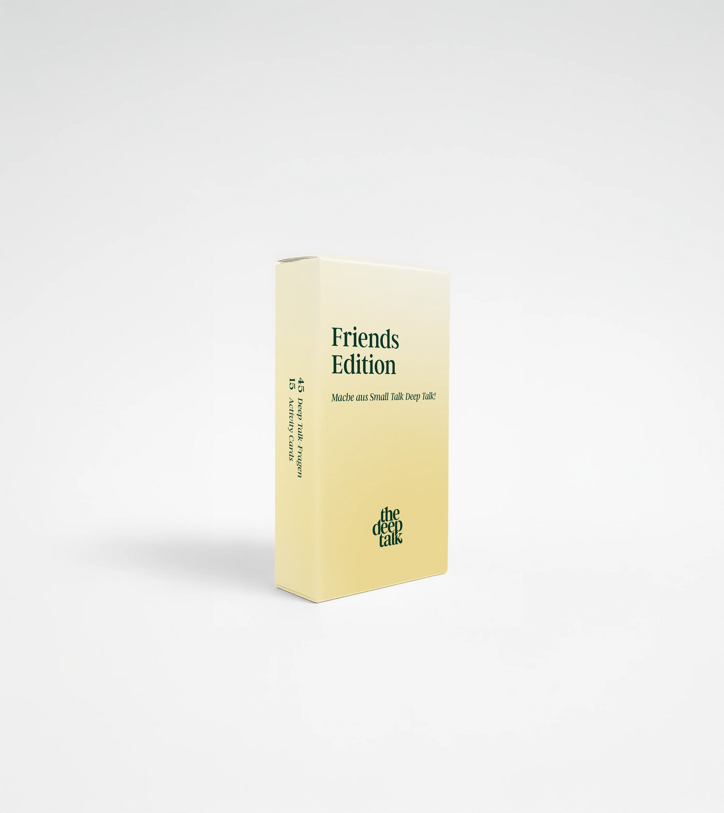 the deep talk - Friends Edition, mache aus Small Talk Deep Talk