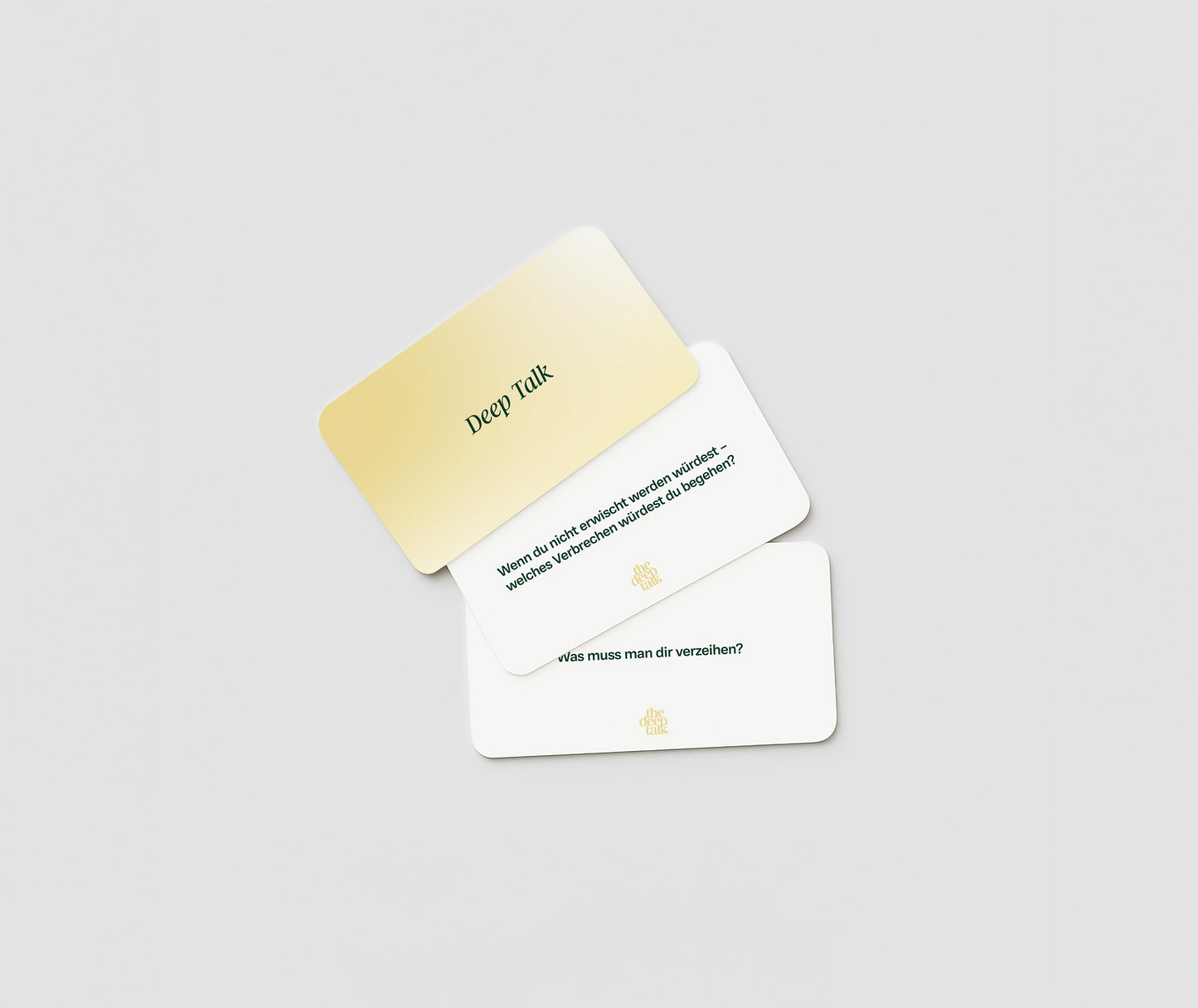 the deep talk - Friends Edition, mache aus Small Talk Deep Talk