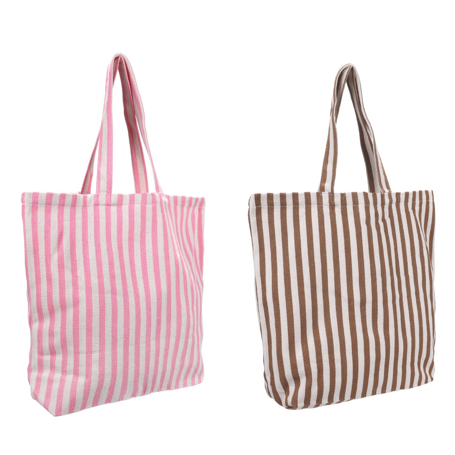 Tote Bag Natur Stripes - Kado verschiedene Farben