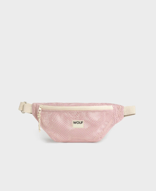 WOUF Blush Mesh Waistbag