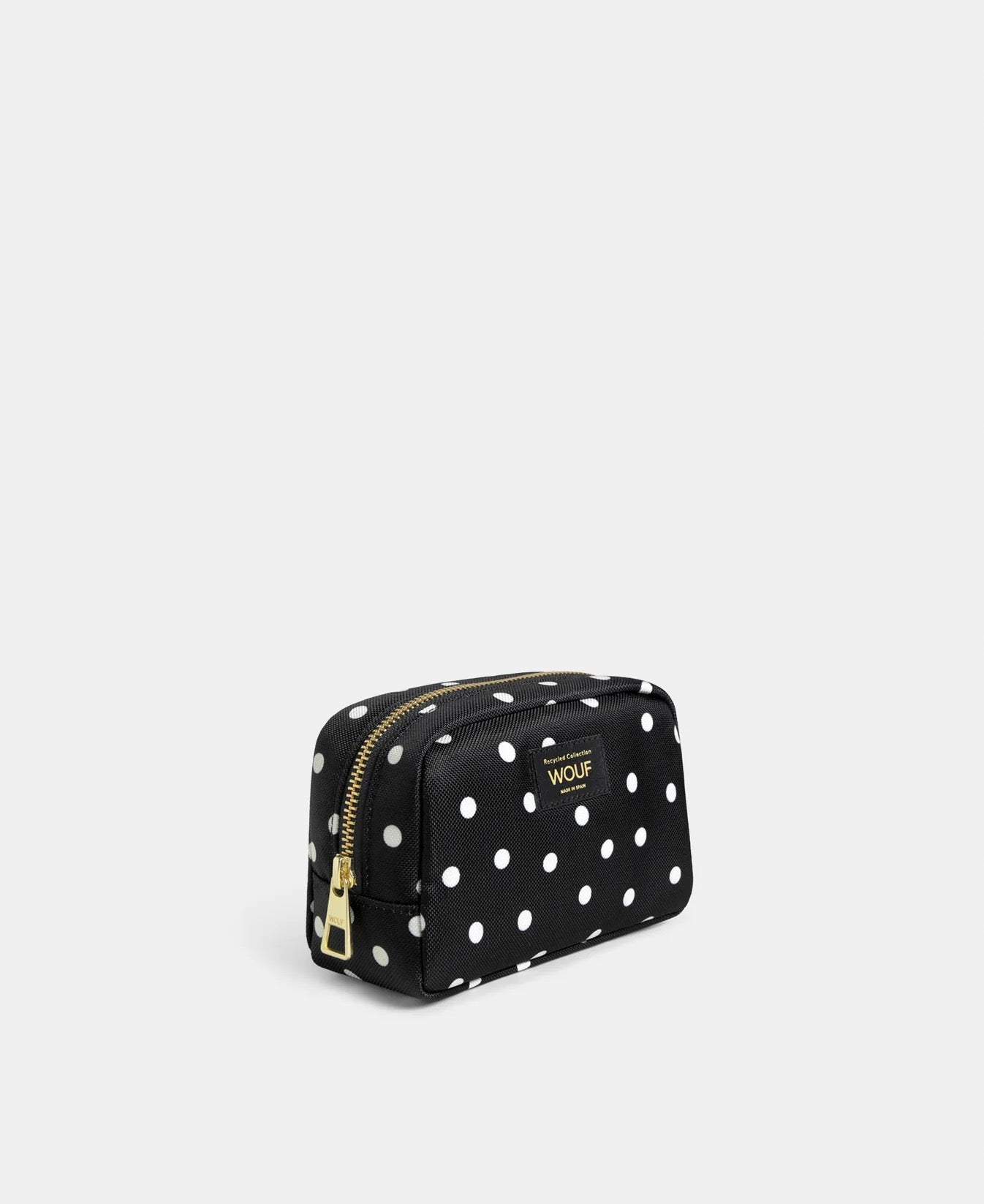 WOUF Grace makeup Pouch Polka Dot schwarz