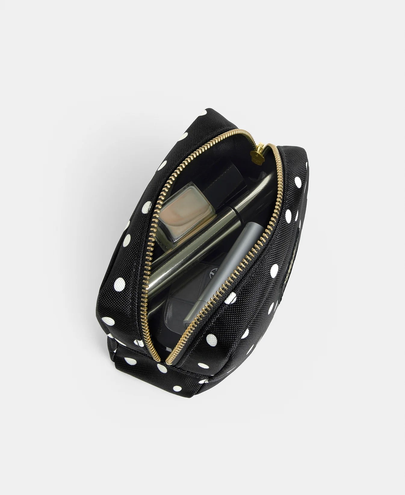 WOUF Grace makeup Pouch Polka Dot schwarz