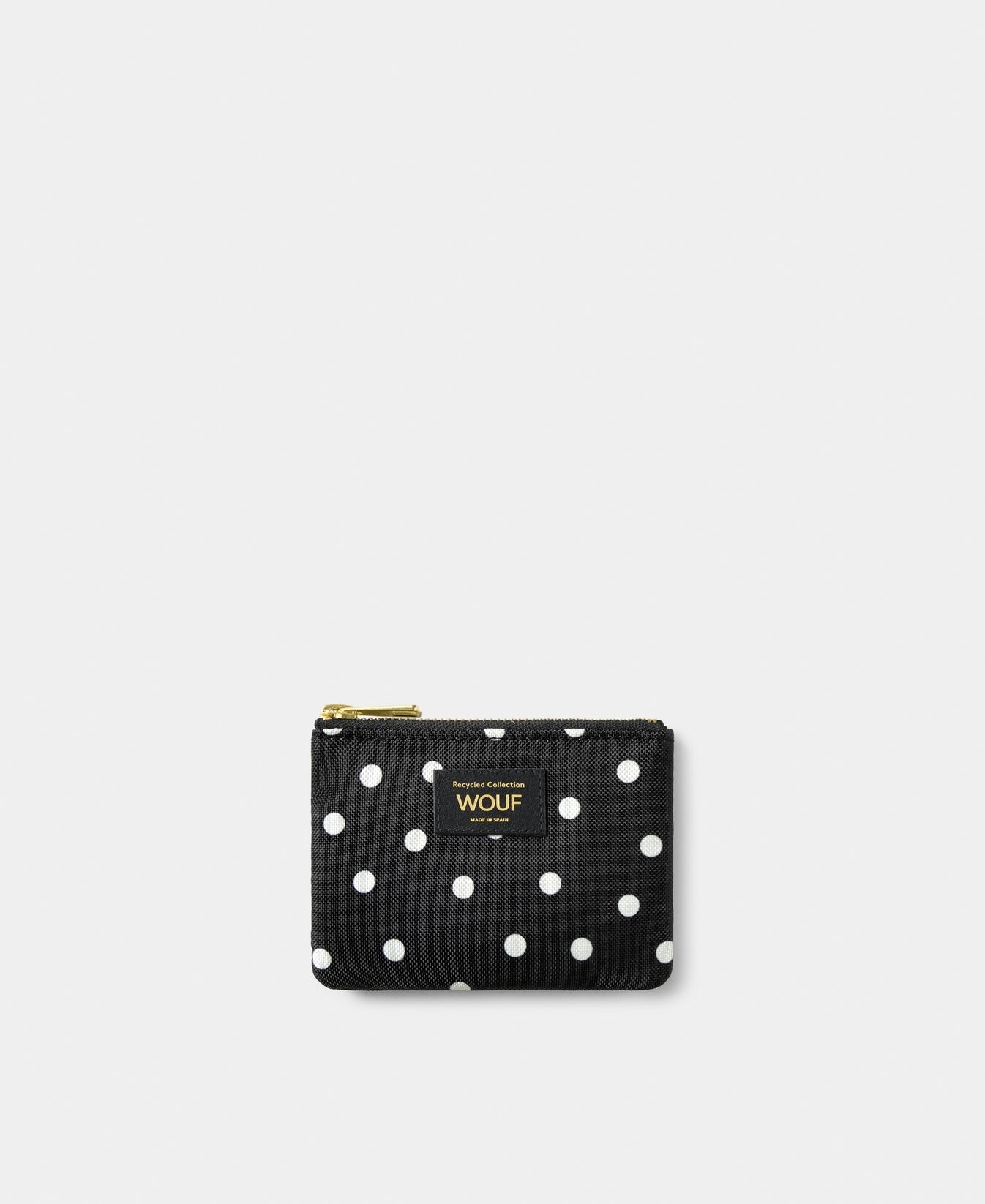 WOUF Grace small Pouch Polka Dot schwarz