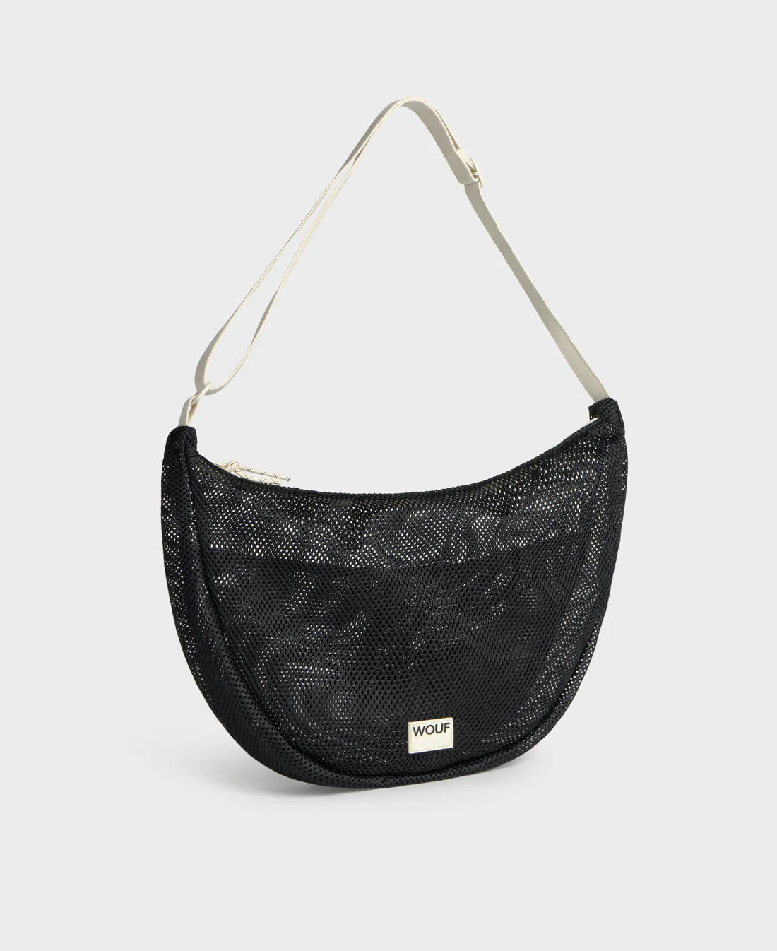 WOUF onyx Mesh Large Crossbody Bag