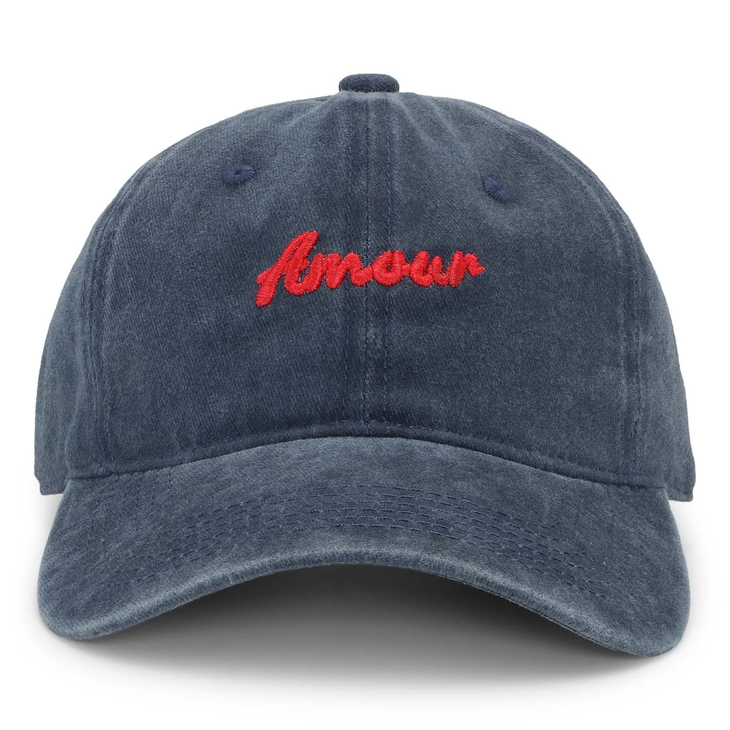 Washed Cap Amour blau von Sui Ava