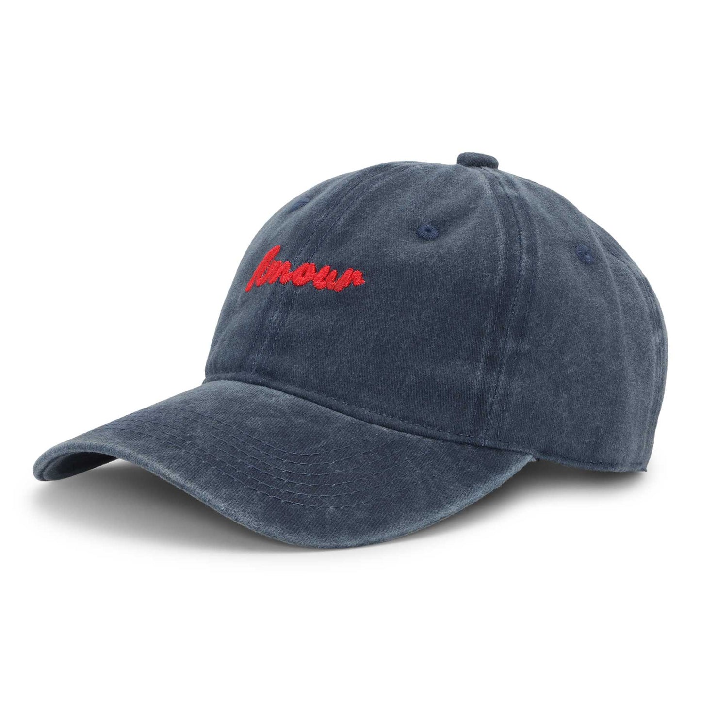 Washed Cap Amour blau von Sui Ava