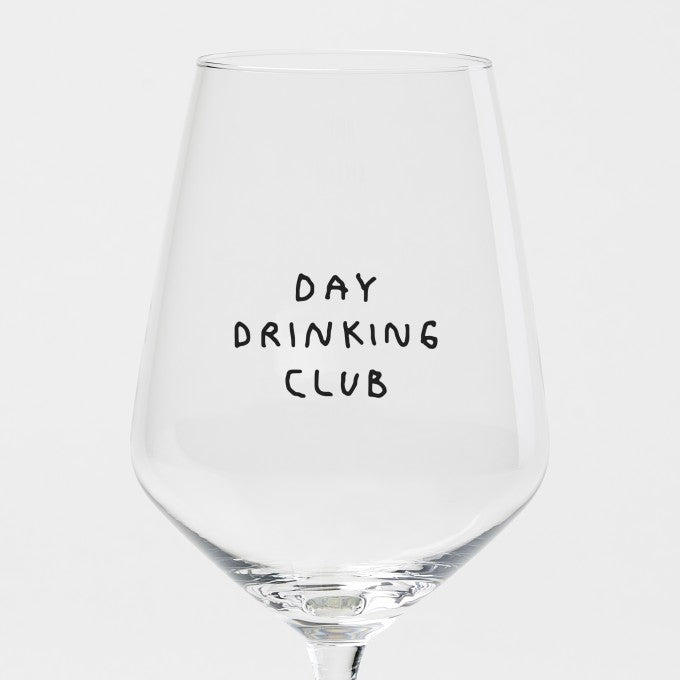 Weinglas Day Drinking Club von selekkt