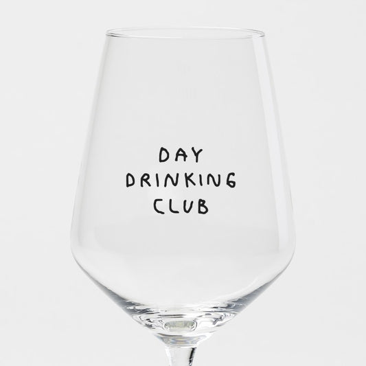 Weinglas Day Drinking Club von selekkt