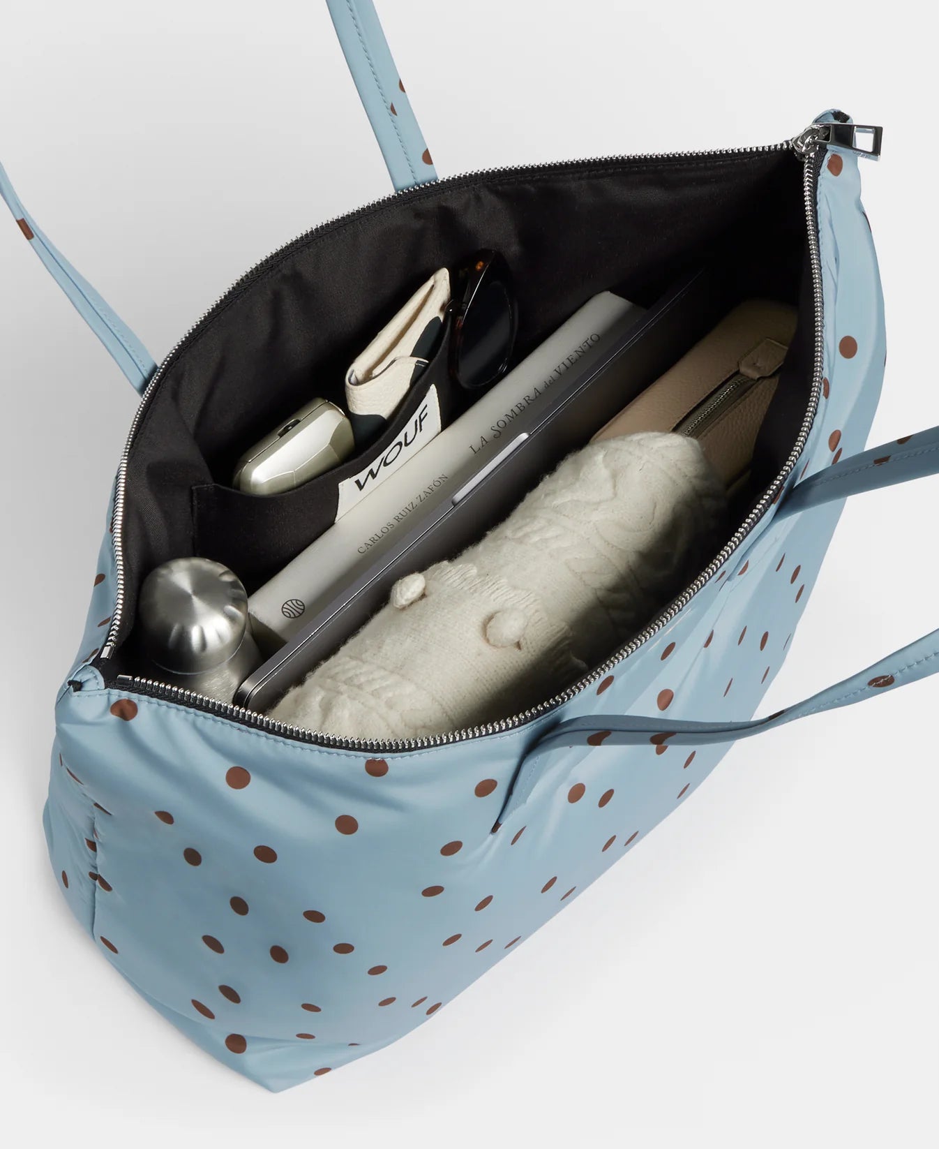 Wouf Polka Dot Shopping Bag