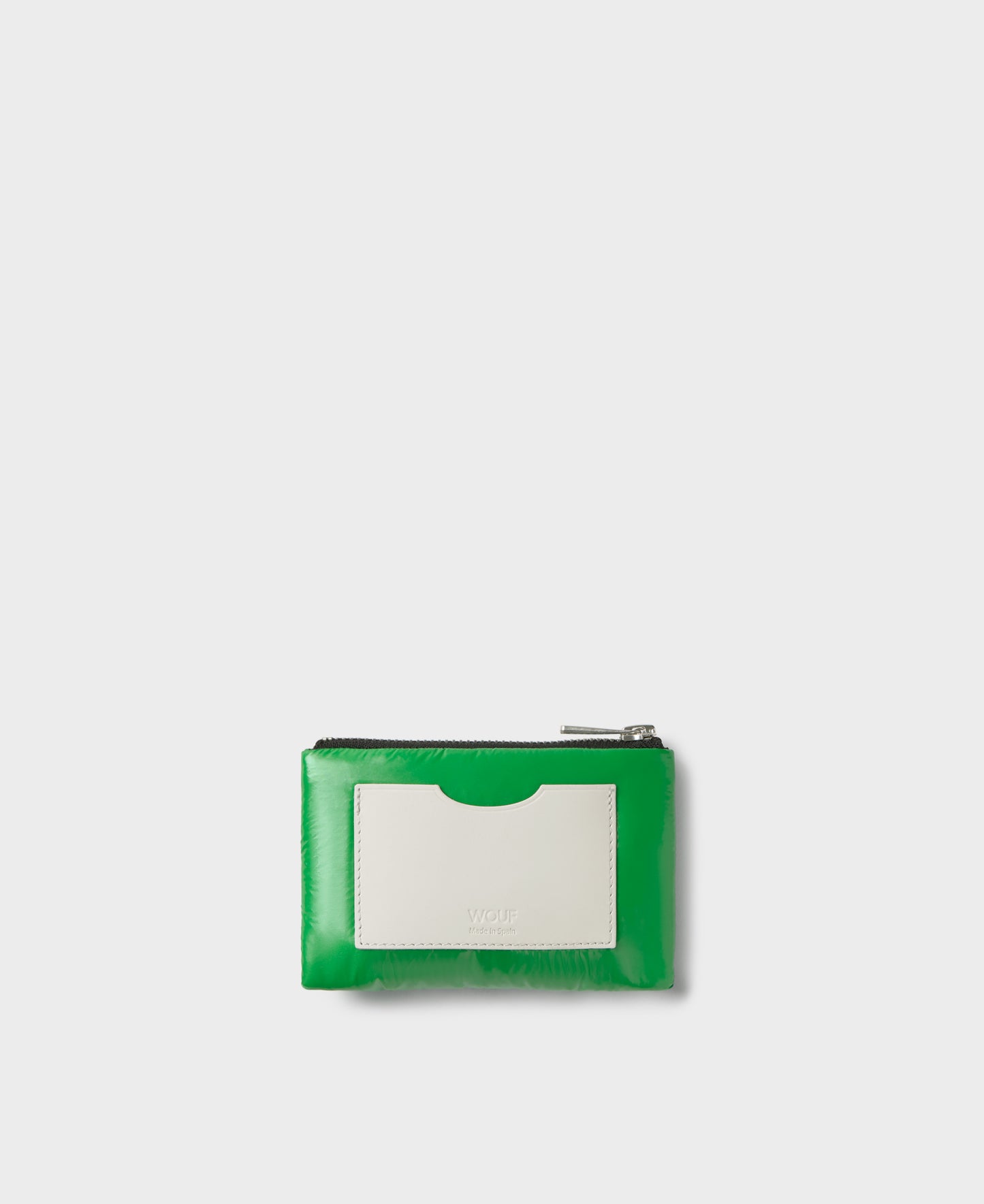 WOUF Glossy Basil Wallet grün