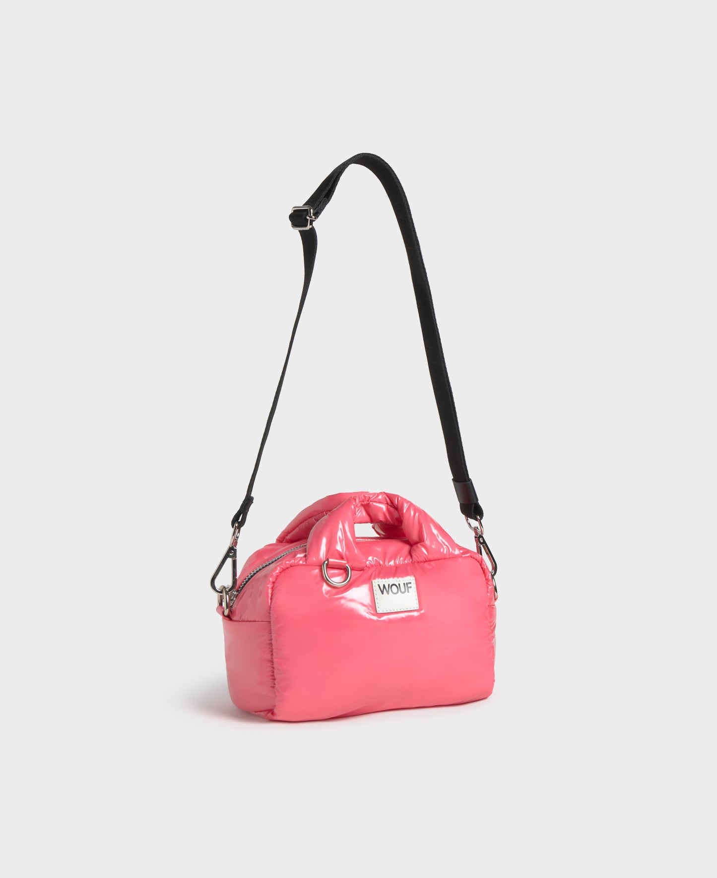 WOUF Glossy Candy Bowling Bag Pink