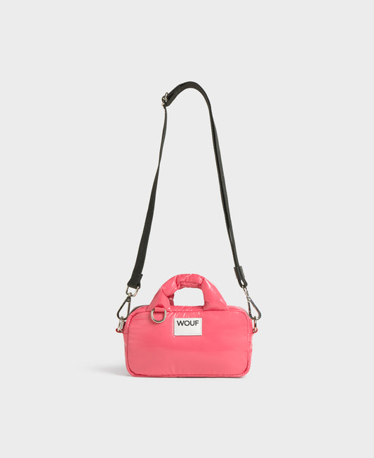 WOUF Glossy Candy Mini Bag Pink