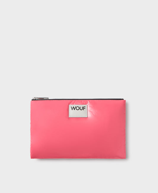 WOUF Glossy Candy Pouch pink