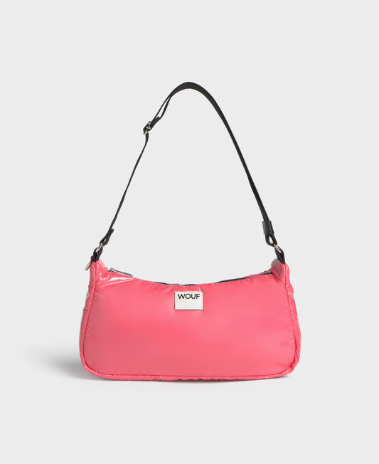 WOUF Glossy Candy Shoulder Bag Pink