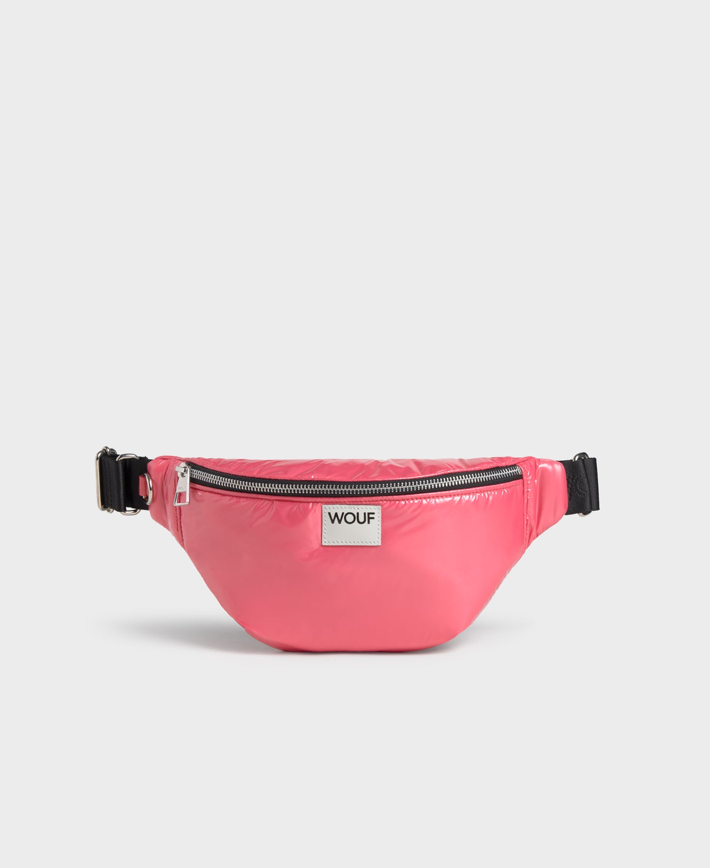 WOUF Glossy Candy Waist Bag Pink