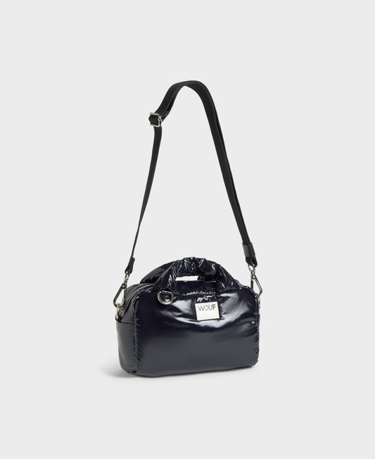 WOUF Glossy Nuit Bowling Bag schwarz