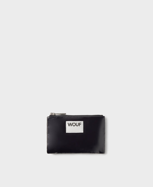 WOUF Glossy Nuit Wallet schwarz