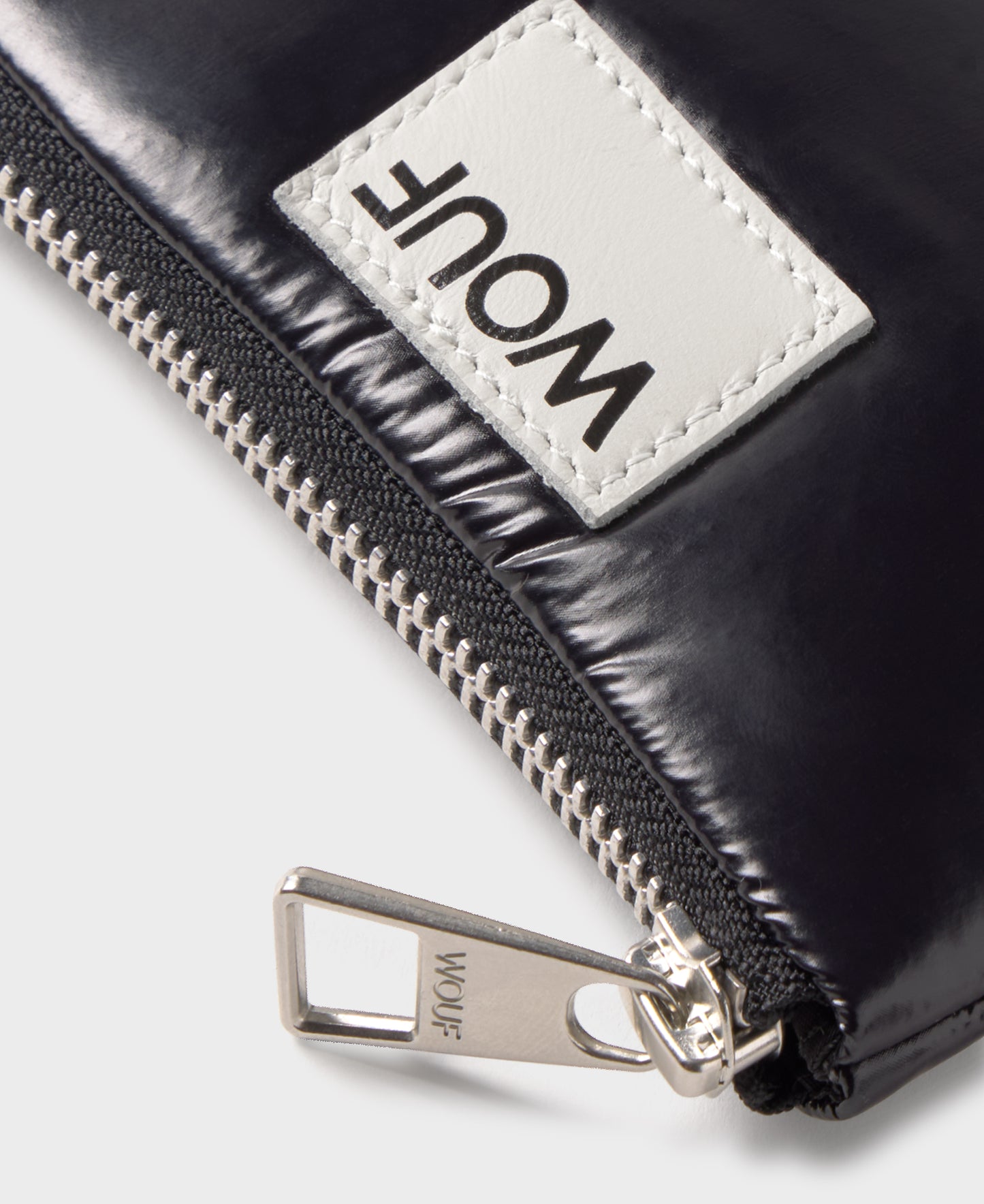 WOUF Glossy Nuit Wallet schwarz