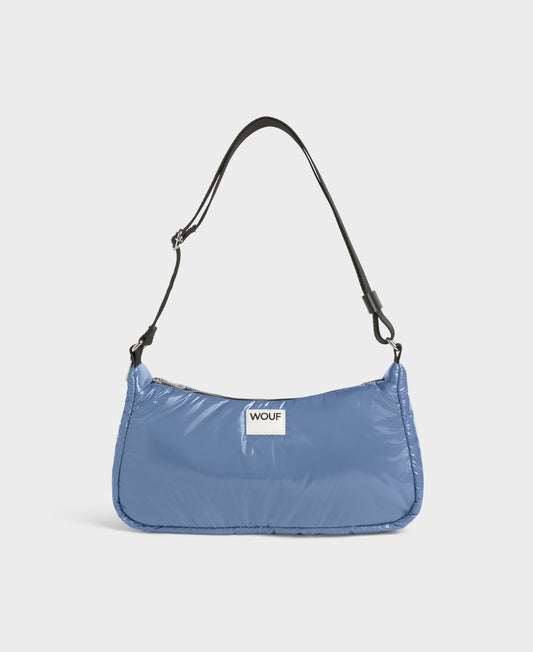 WOUF Glossy Royal Shoulder Bag Blau