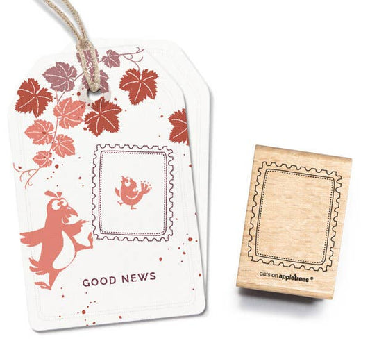 cats on appletrees - Stempel Briefmarkenrahmen