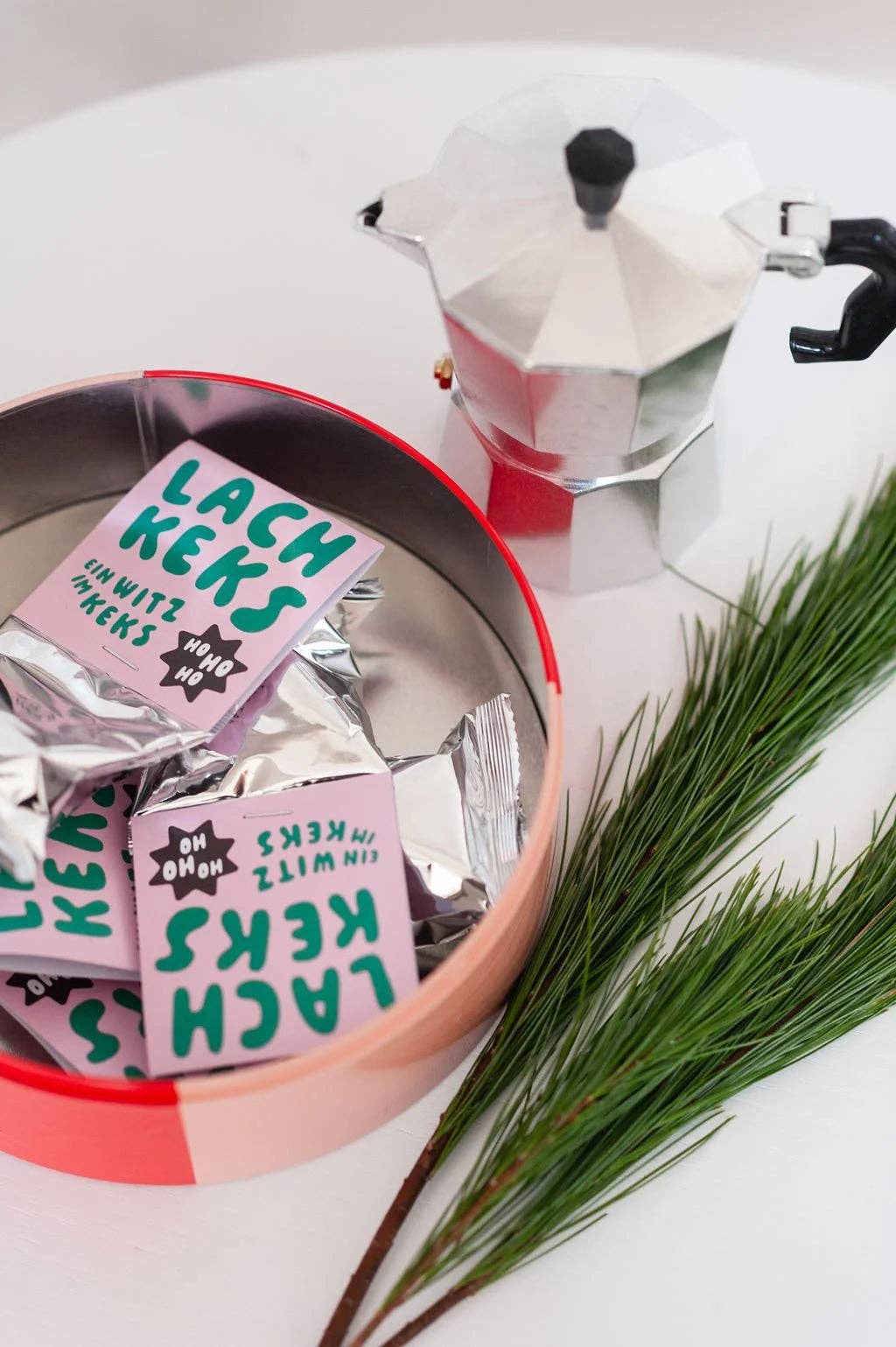 tinyday - Lachkeks | Ein weihnachtlicher Witz im Keks | Einzelkeks